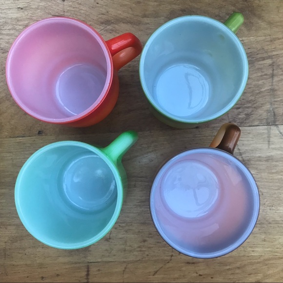 Vintage Fire King Coffee Cups - Picture 6 of 7